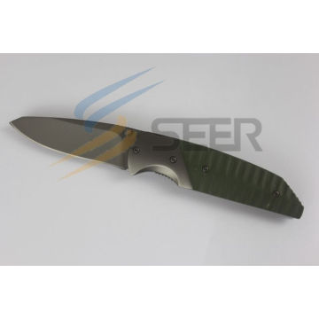 420 Stainless Steel Folding Knife (SE-718)